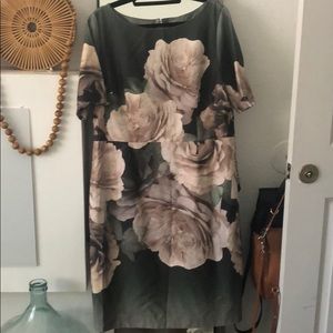 Floral midi dress